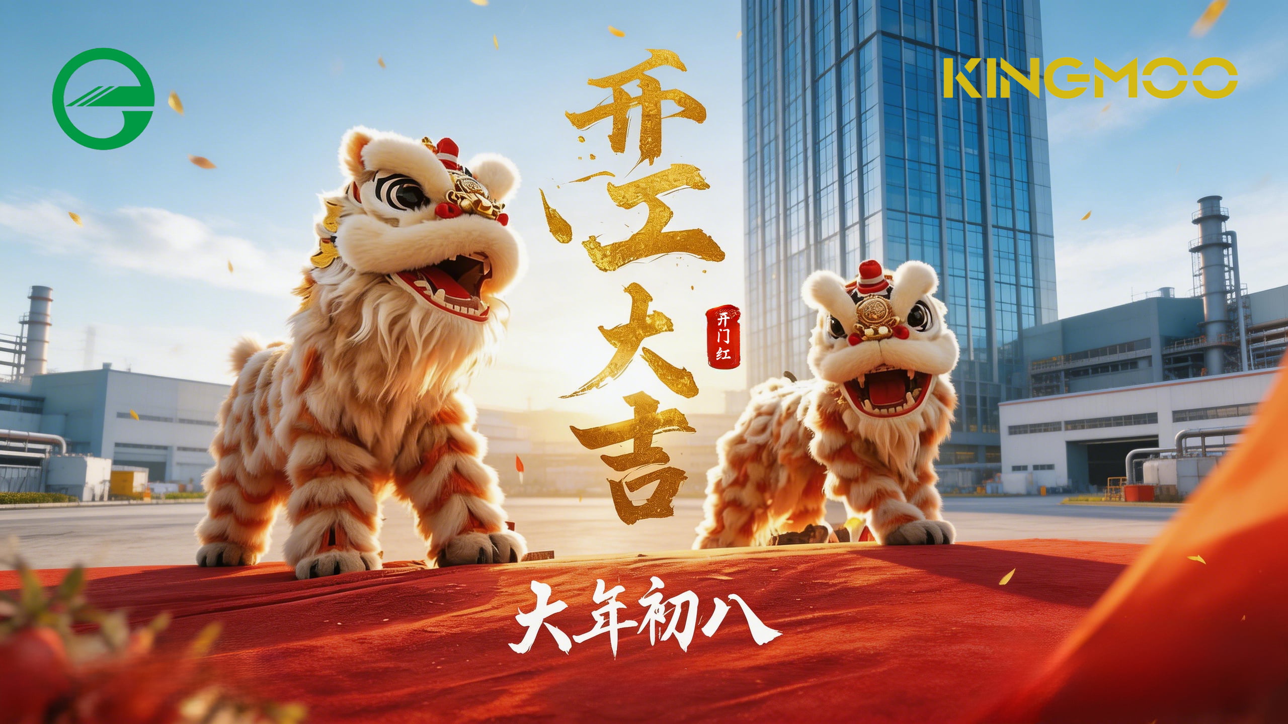 马蹄声疾，战鼓催征！今朝正月初八我们马力全开开工大吉再出发