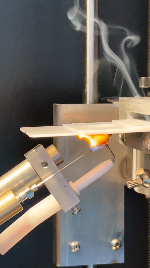 阻燃新国标针焰S2测试你了解多少，一条视频告诉你